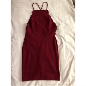 Lush | Red short dress